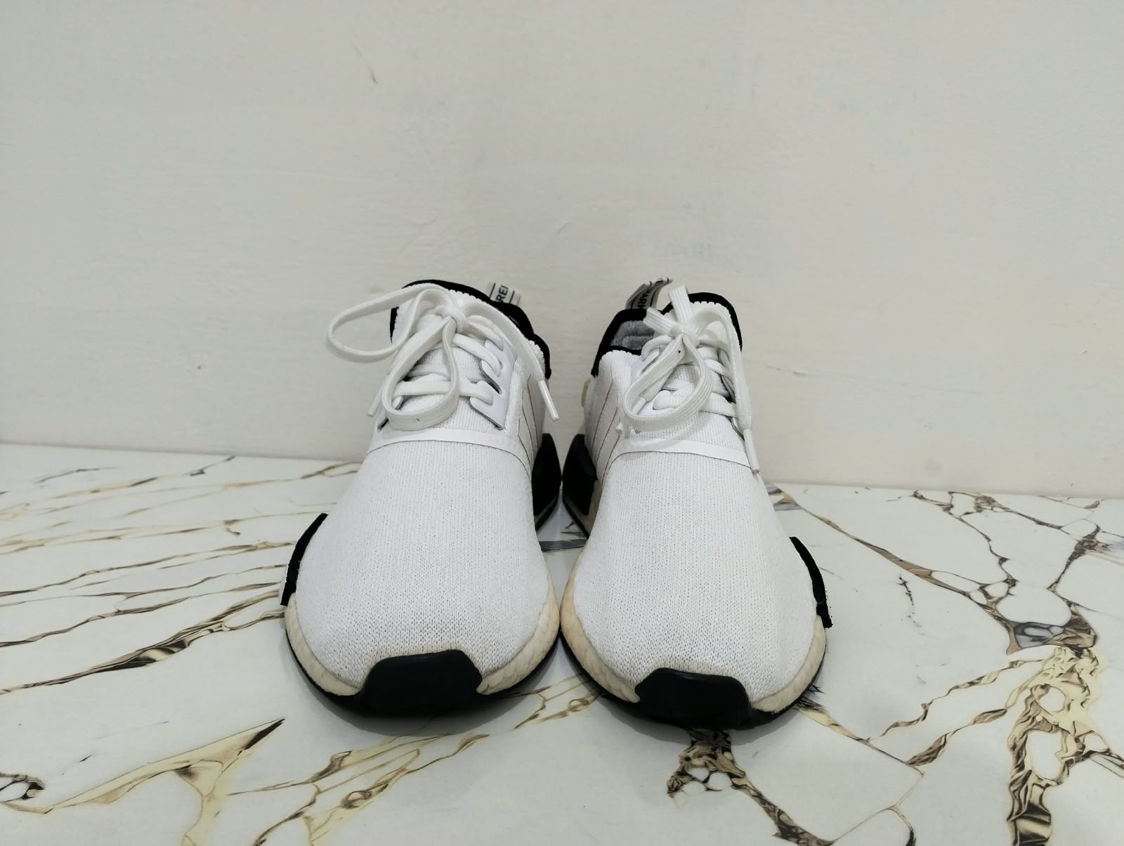 ADIDAS NMD R1 BOOST WHITE view 5