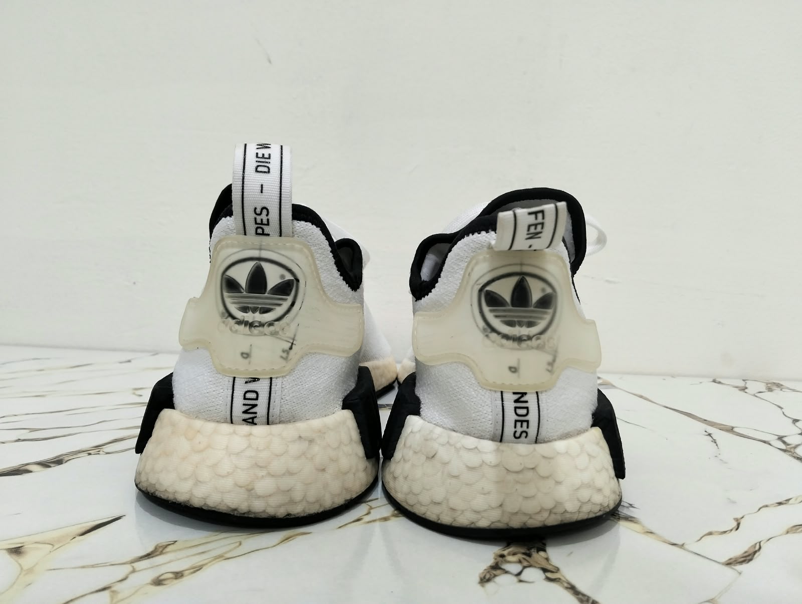 ADIDAS NMD R1 BOOST WHITE view 8