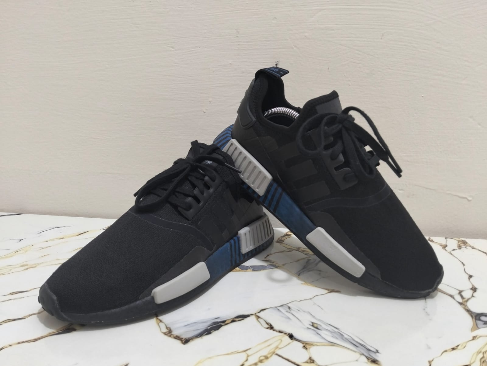 ADIDAS NMD R1 BOOST BLACK view 3