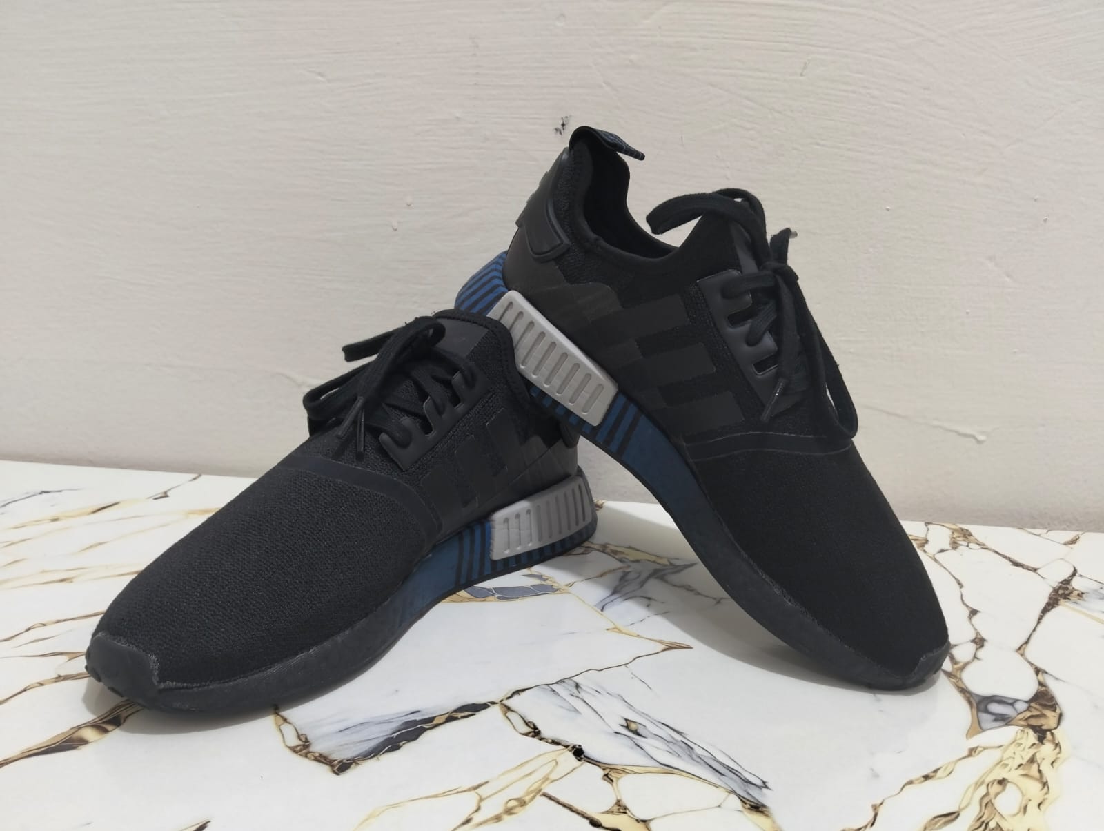ADIDAS NMD R1 BOOST BLACK view 4