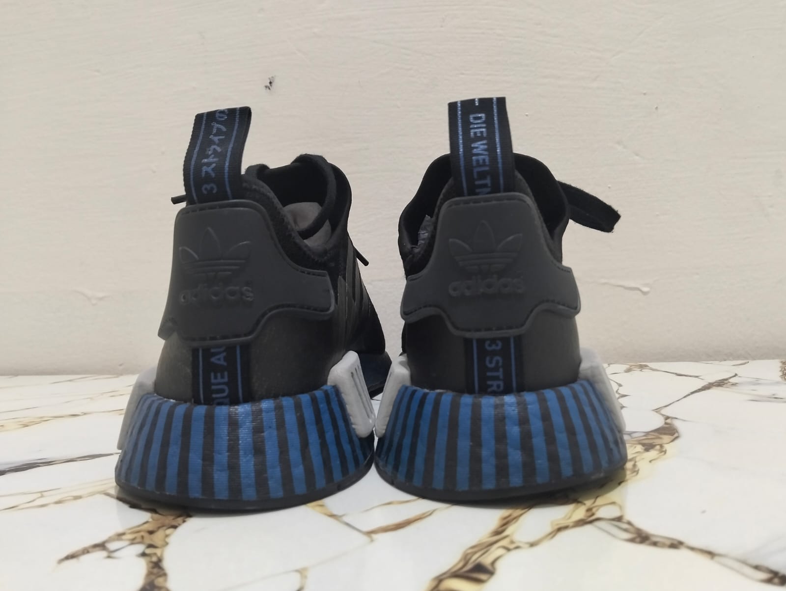 ADIDAS NMD R1 BOOST BLACK view 6