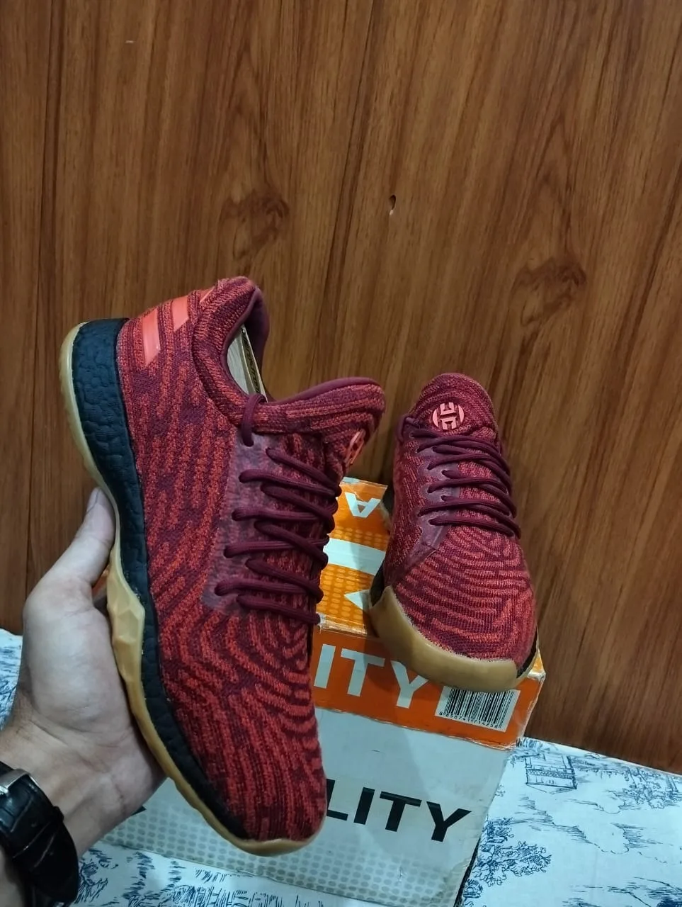 ADIDAS JAMES HARDEN VOL 1 LS view 3