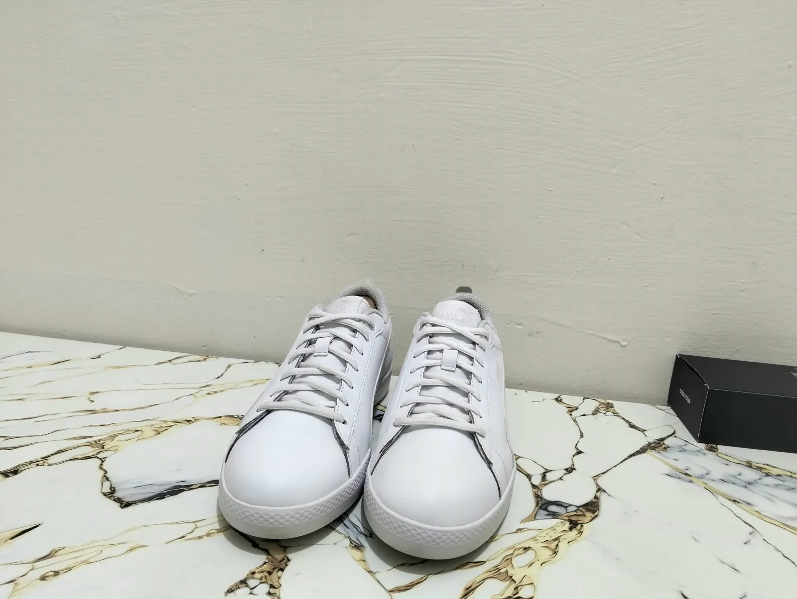 PUMA SMASH V2 SNEAKERS FULL WHITE view 7