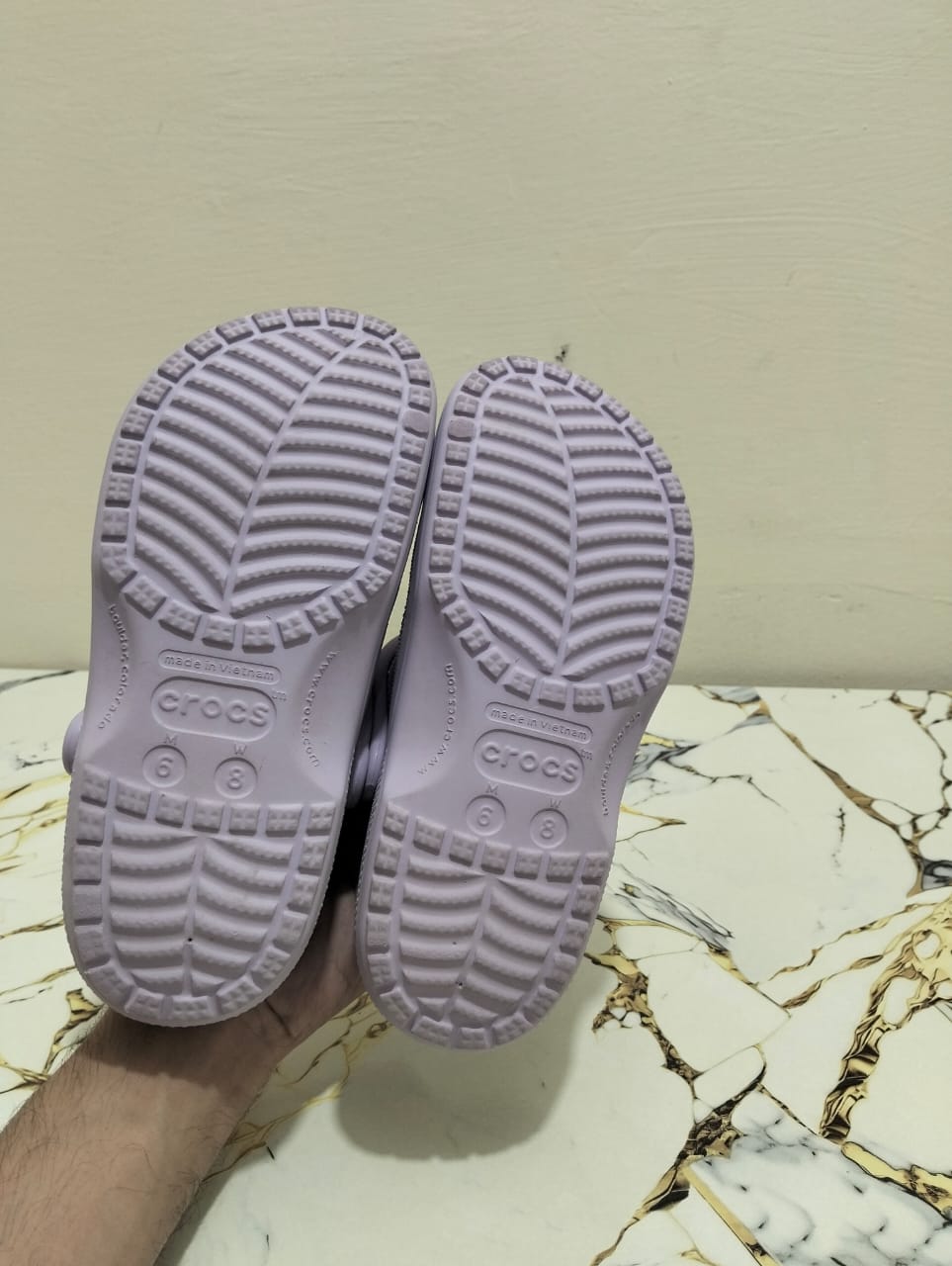 CROCS UNISEX CLOGS PURPLE view 4