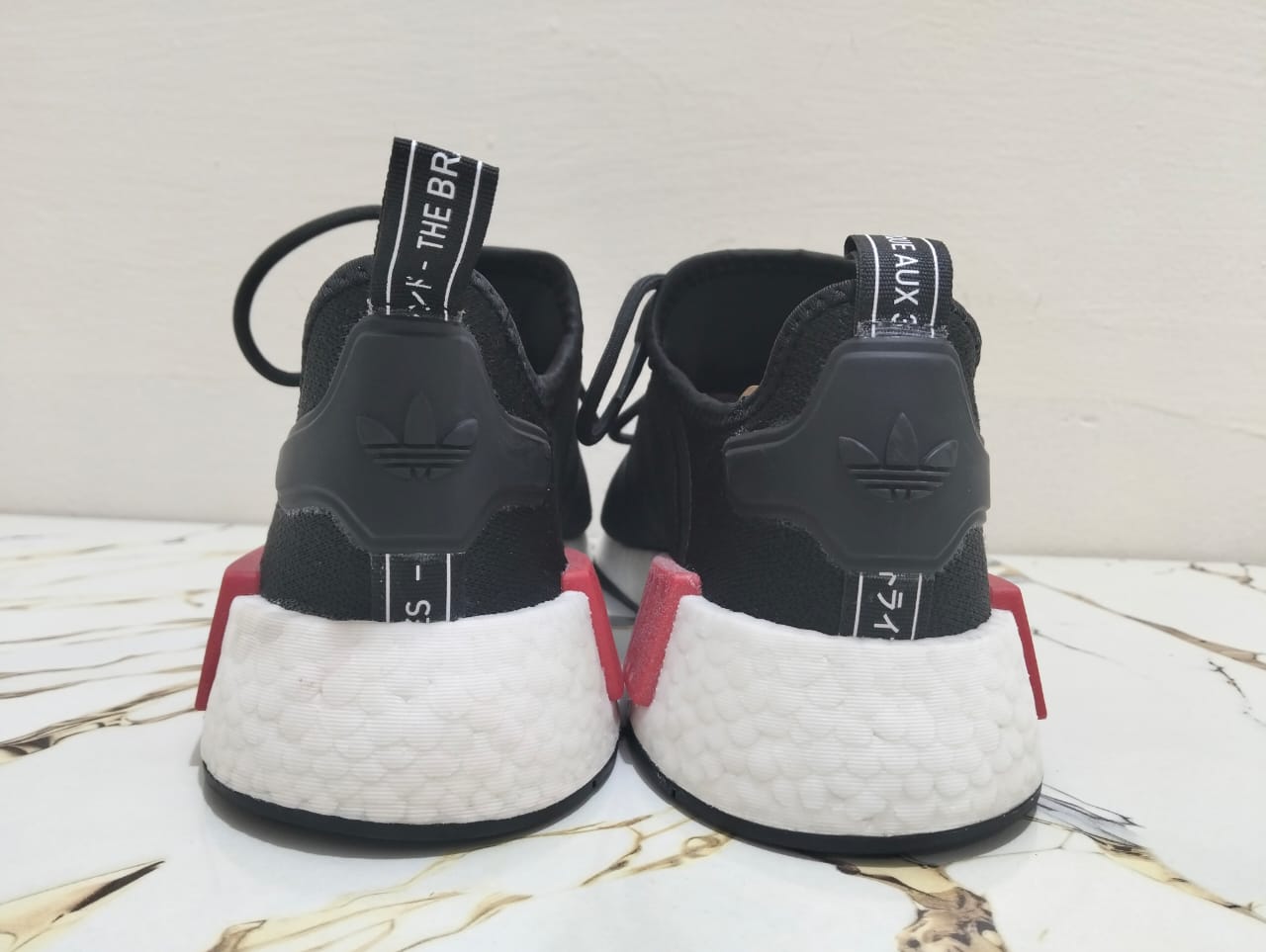 ADIDAS NMD R1 BOOST BLACK view 4