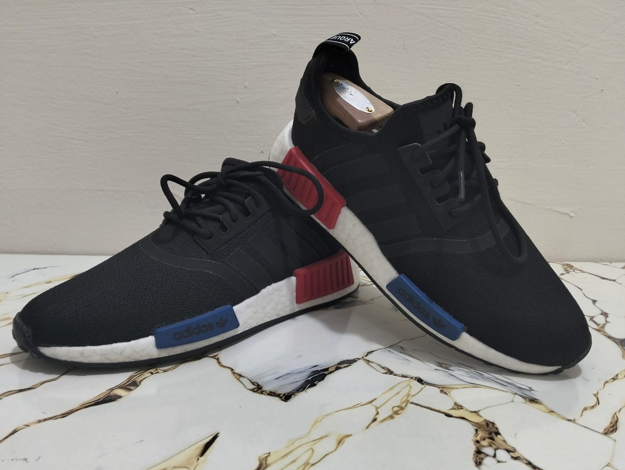 ADIDAS NMD R1 BOOST BLACK view 3