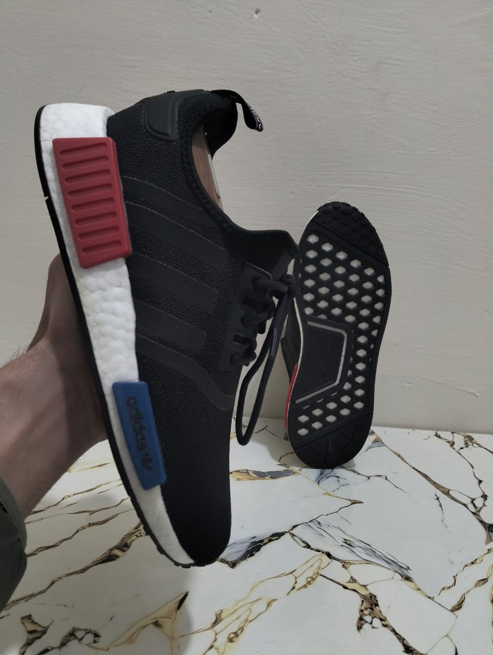 ADIDAS NMD R1 BOOST BLACK view 7