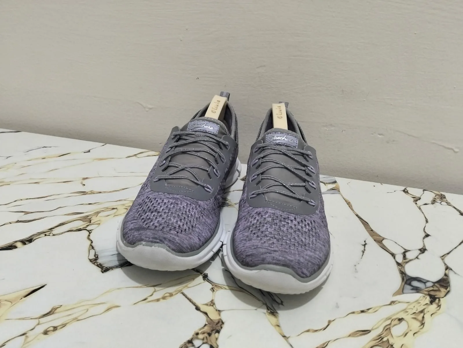 SKECHERS GLIDE STRETCH FIT PURPLE view 6