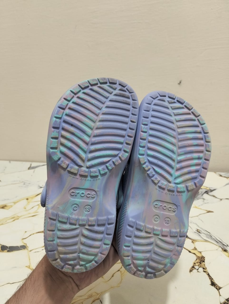 CROCS UNISEX KIDS CLOGS PURPLE  view 4