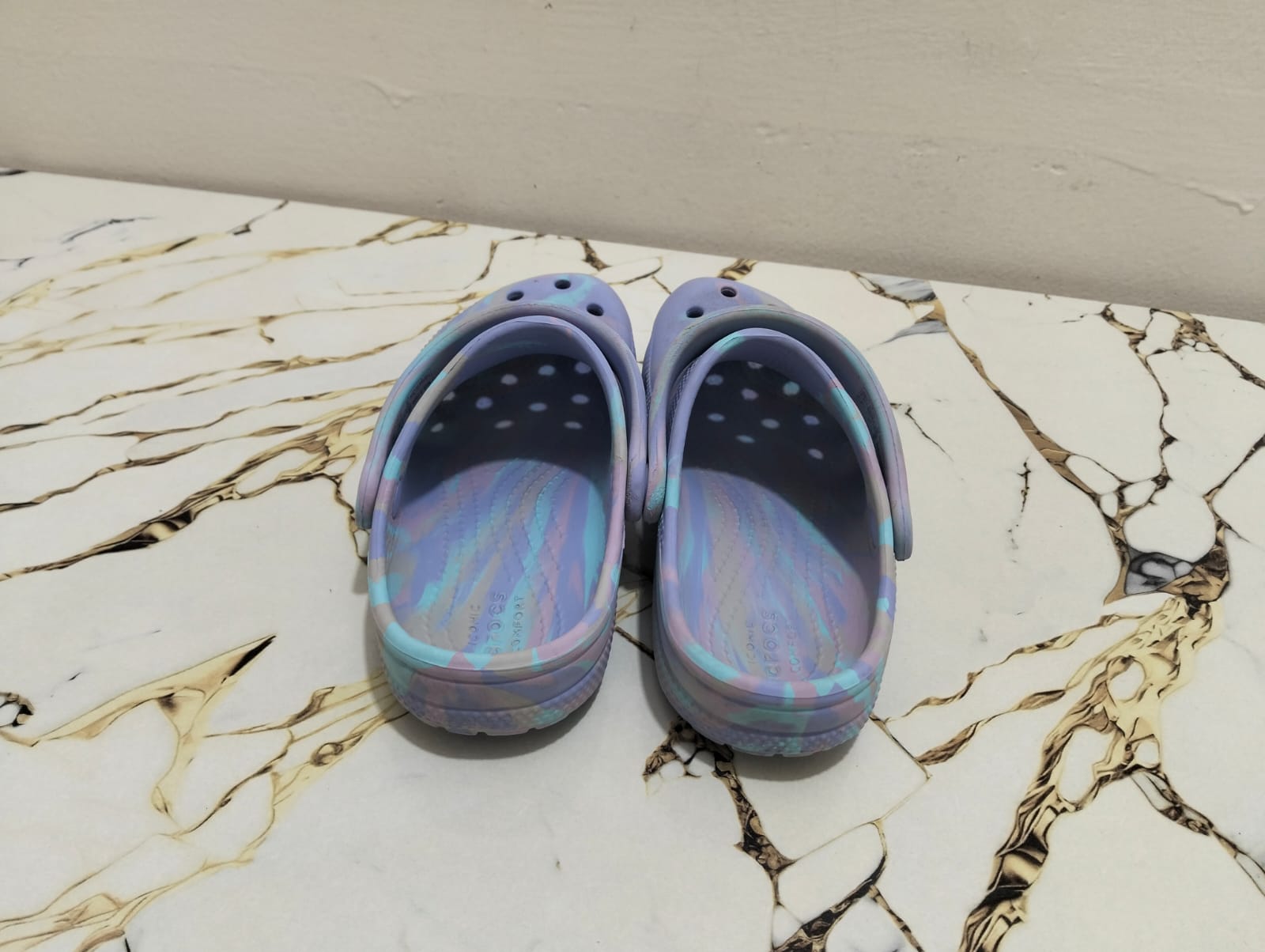 CROCS UNISEX KIDS CLOGS PURPLE  view 5
