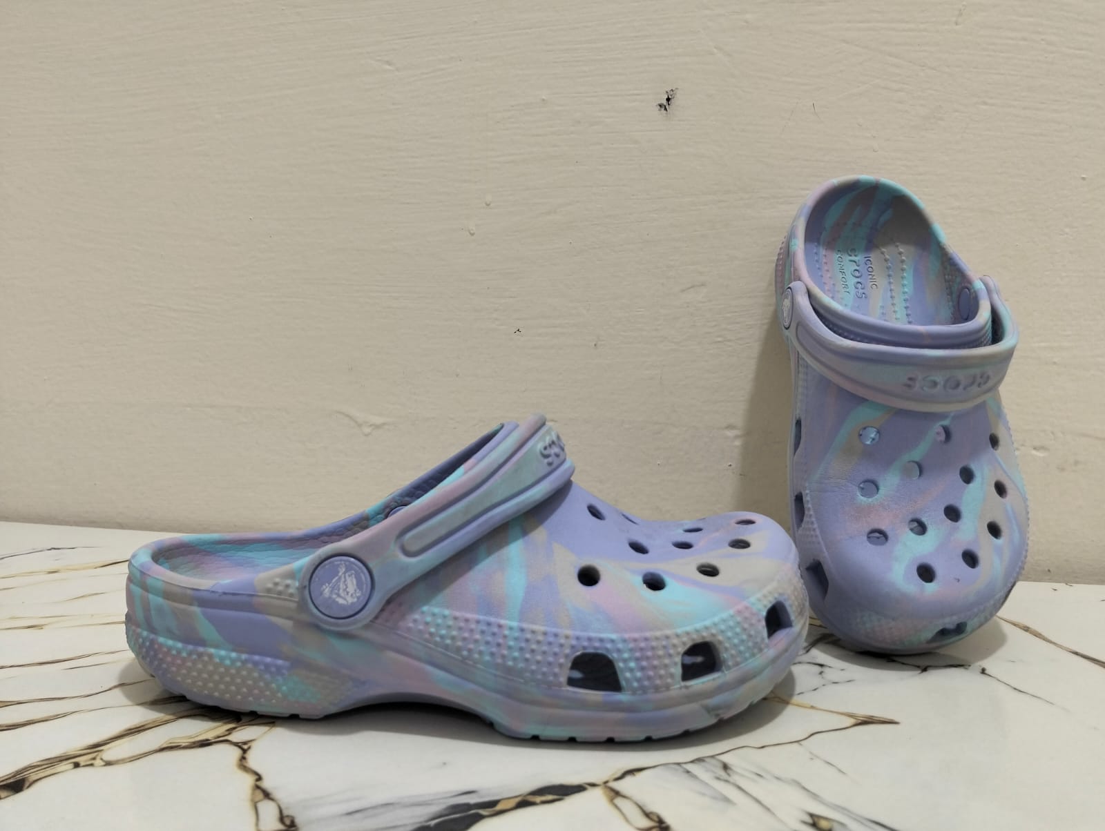 CROCS UNISEX KIDS CLOGS PURPLE 