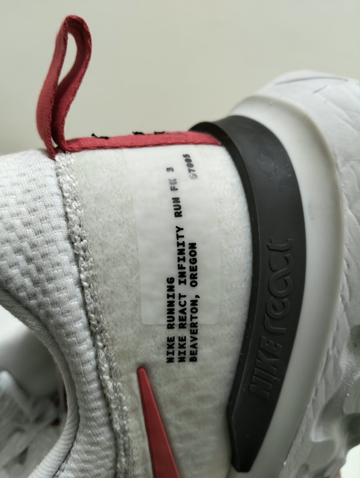 NIKE REACT INFINITY RUN FLYKNIT 3 view 4