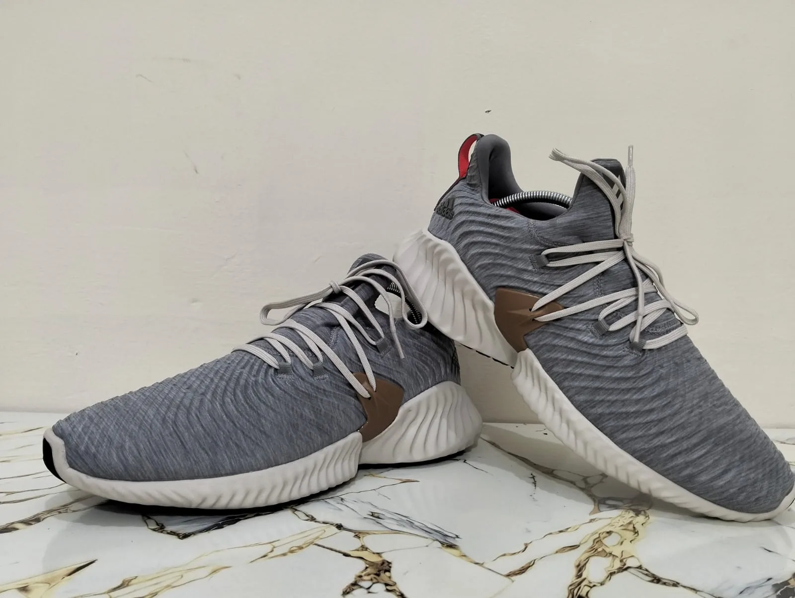 ADIDAS ALPHABOUNCE INSTINT CORE HEATHER view 3