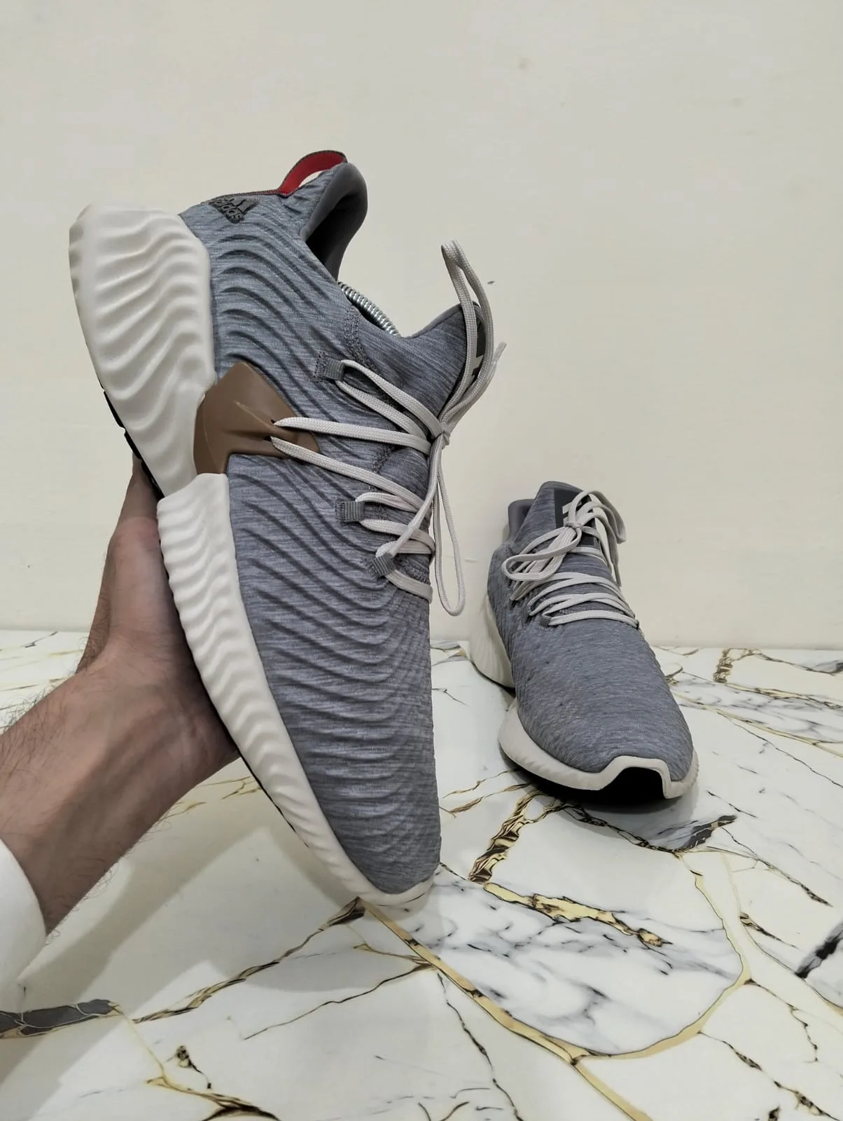 ADIDAS ALPHABOUNCE INSTINT CORE HEATHER view 5